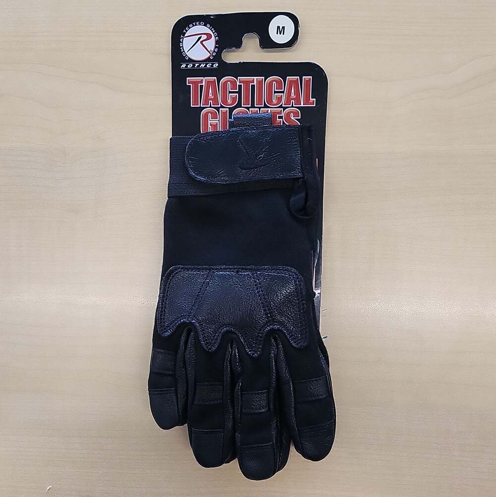Rothco Leather Knuckle Cut Resistant Tactical Gloves